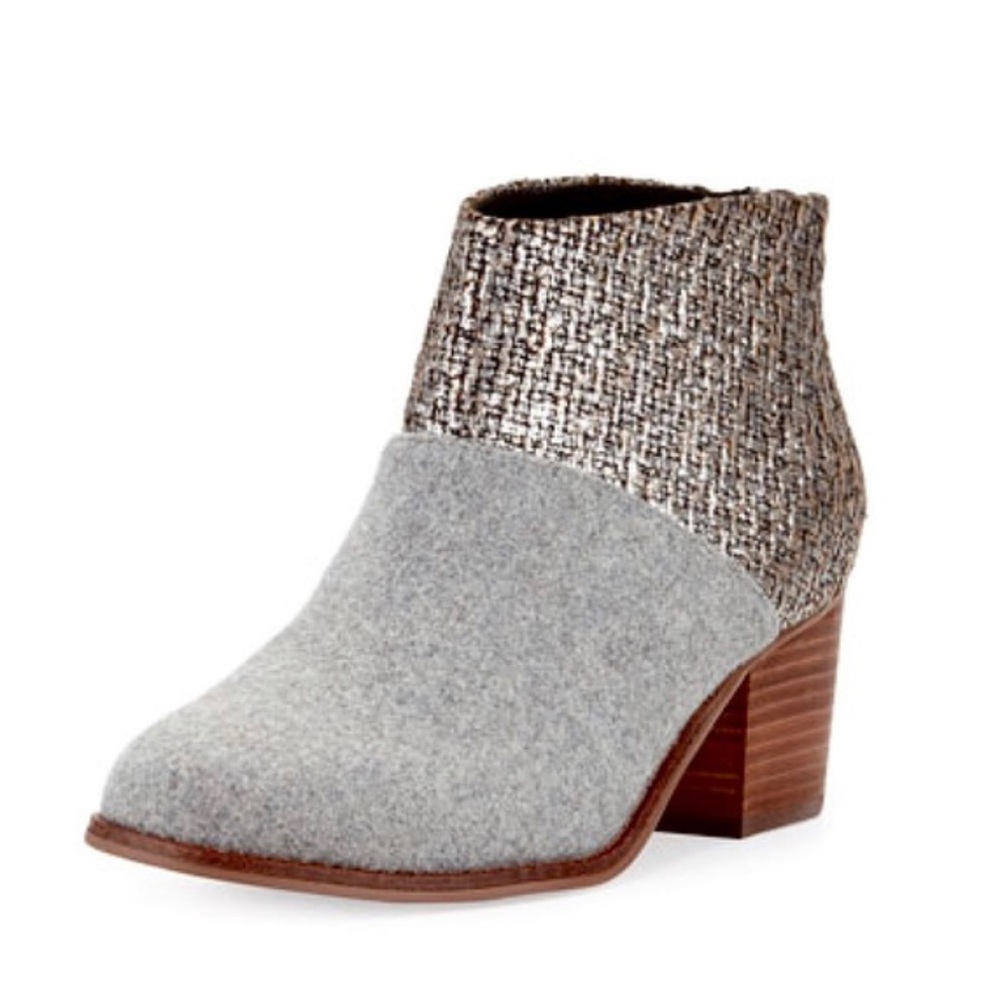TOMS Lelia Felt Booties